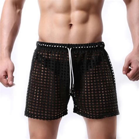 fishnet mens shorts|More.